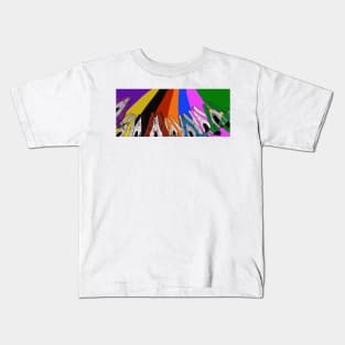 Rainbow of A-Wings Kids T-Shirt